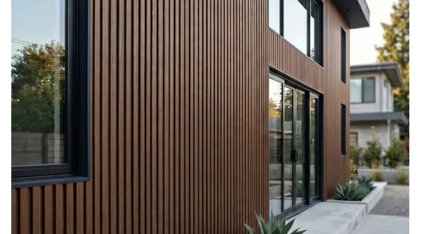 Brown Composite Wide Exterior Cladding