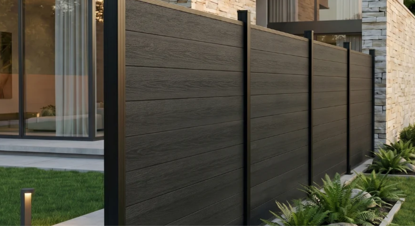 Composite Fence Co-extrusion Wholesale Discounted Price -Black