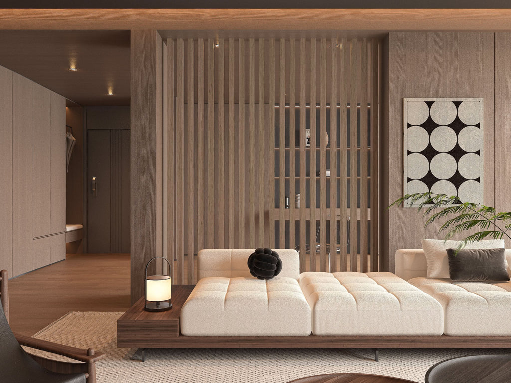 Wall Panel House Bamboo Charcoal Veneer Wall Panels