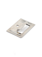 Stainless steel bracket for outdoor composite wall panels