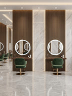commercial interior design using royal oak WPC fluted panels