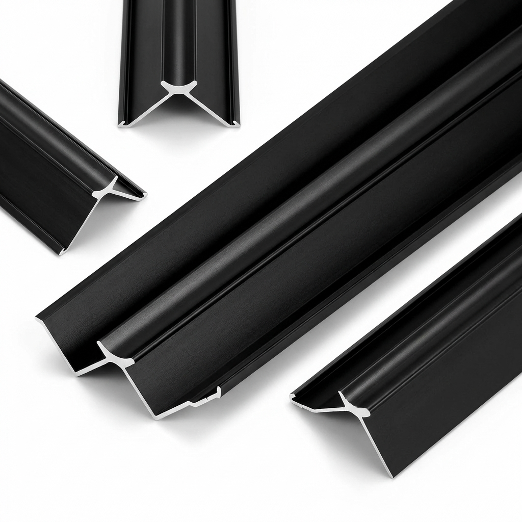 Aluminum Alloy Inside Corner Trim | 5/16 x 118 in Secondary image