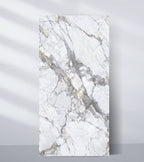 PVC Marble Sheet Wall Panel House Deep Veins Marble