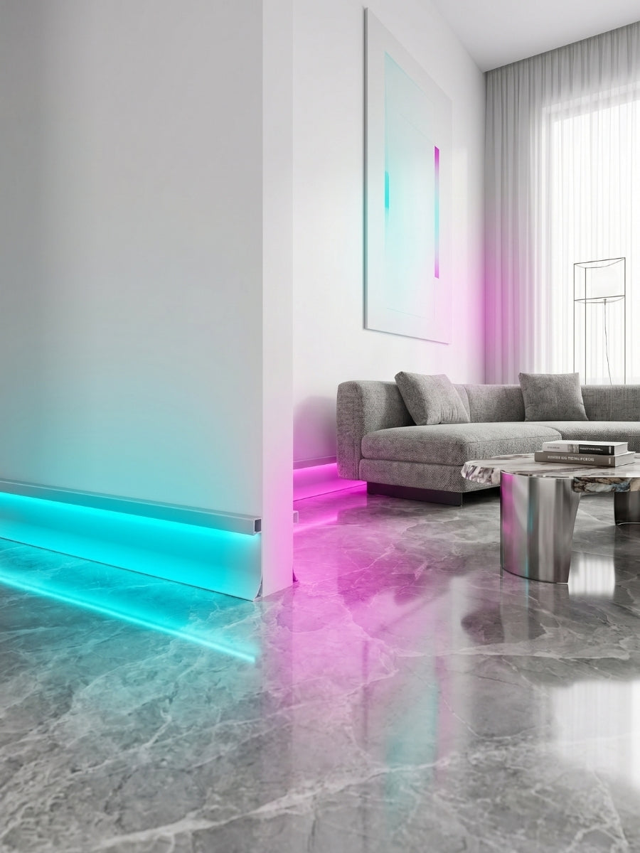 RGB LED Strip Lights Kit - Controller, Remote, Power Cord & Transformer Secondary image
