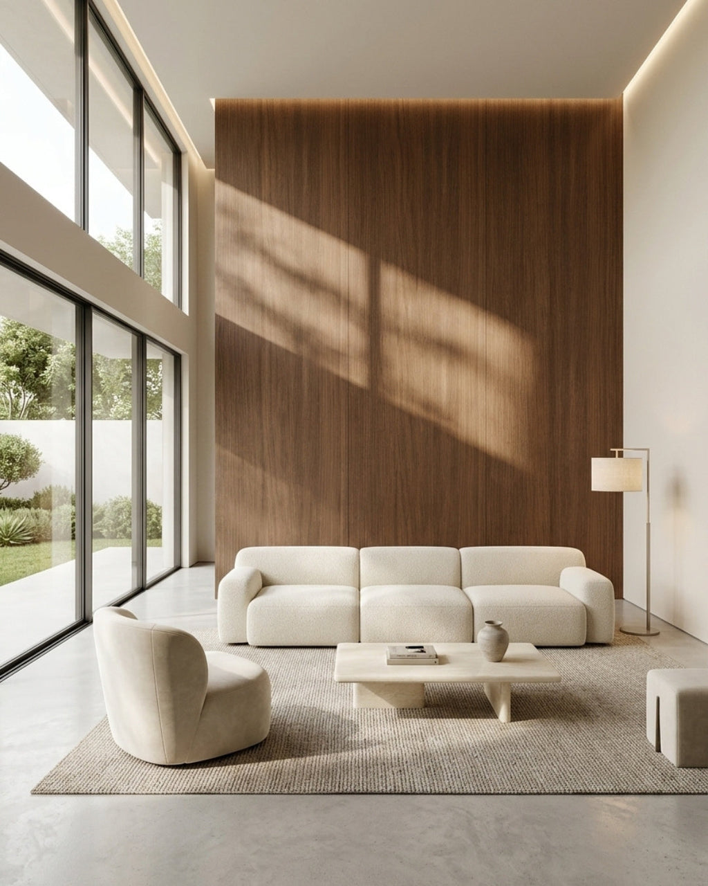 Walnut Wood Veneer Panel – 4x9 ft, Fireproof, Waterproof & Scratch-Resistant