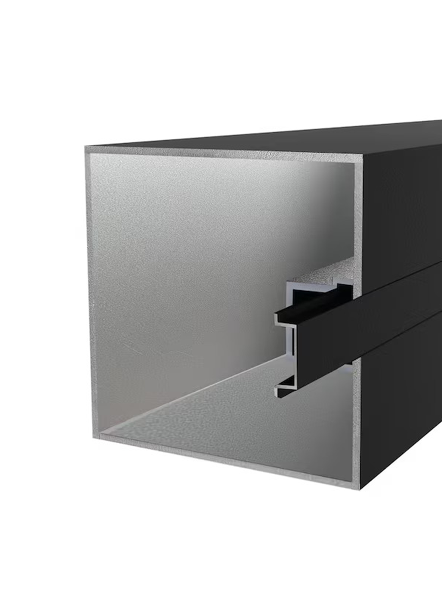 4 Inch 8 ft In-ground Gate Post for Composite & Aluminum Gates Secondary image