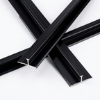 Aluminum alloy H trim 5/16 x 118 inch seamless wall panel connector