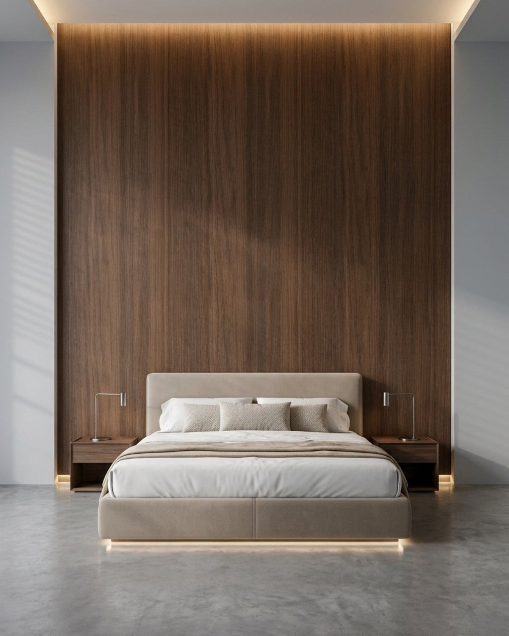 Walnut Wood Veneer Panel – 4x9 ft, Fireproof, Waterproof & Scratch-Resistant