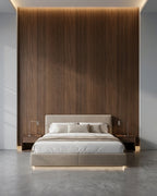 Walnut Wood Veneer Panel – 4x9 ft, Fireproof, Waterproof & Scratch-Resistant