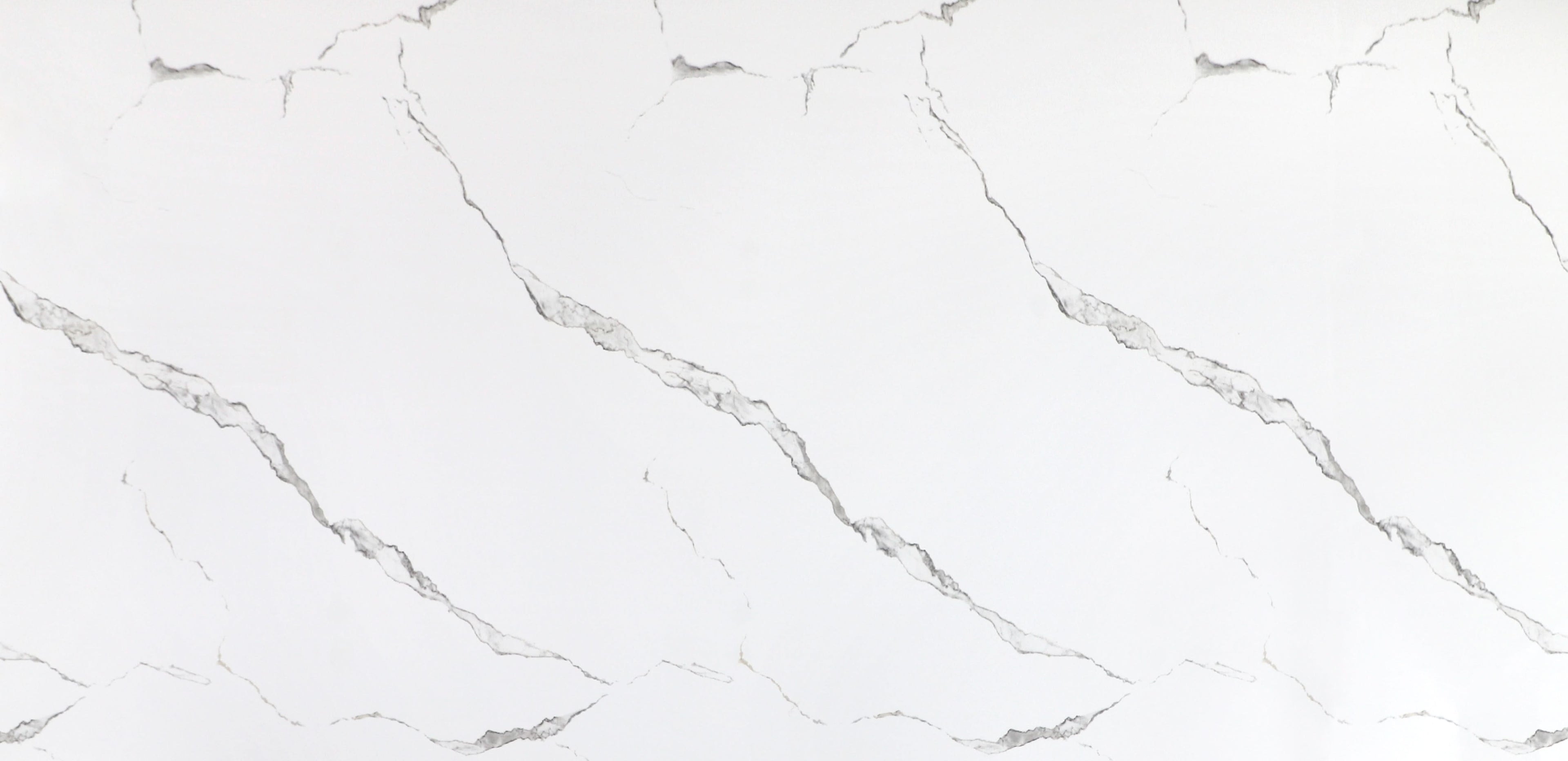 Calacatta Belga white marble PVC wall panel texture with soft gray veining