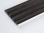 10-Pack Wood Colors WPC Fluted 3D Wall Paneling |  42.9 sq. ft./Box