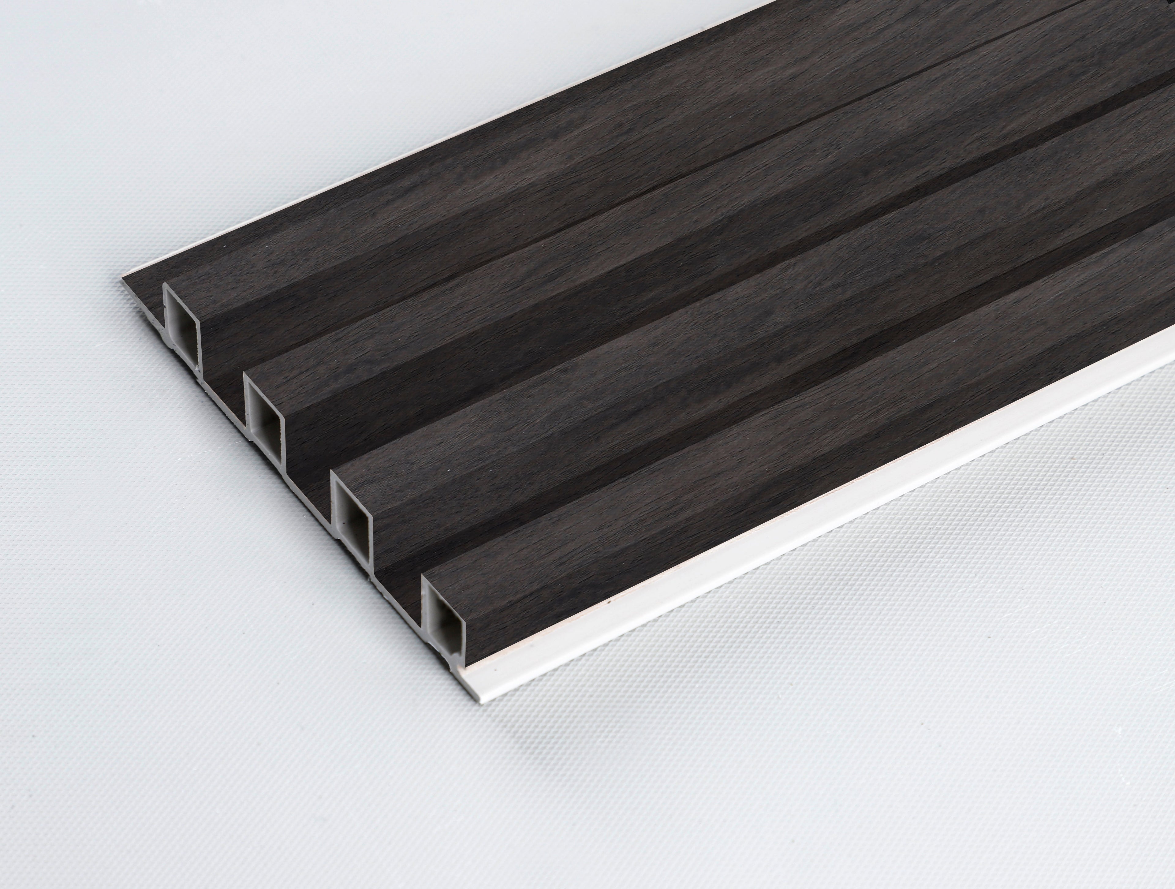 10-Pack Wood Colors WPC Fluted 3D Wall Paneling |  42.9 sq. ft./Box