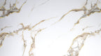 Calacatta Oro gold vein marble PVC wall panel texture with white base