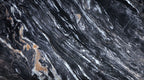 Black marble texture with white and gold natural veining