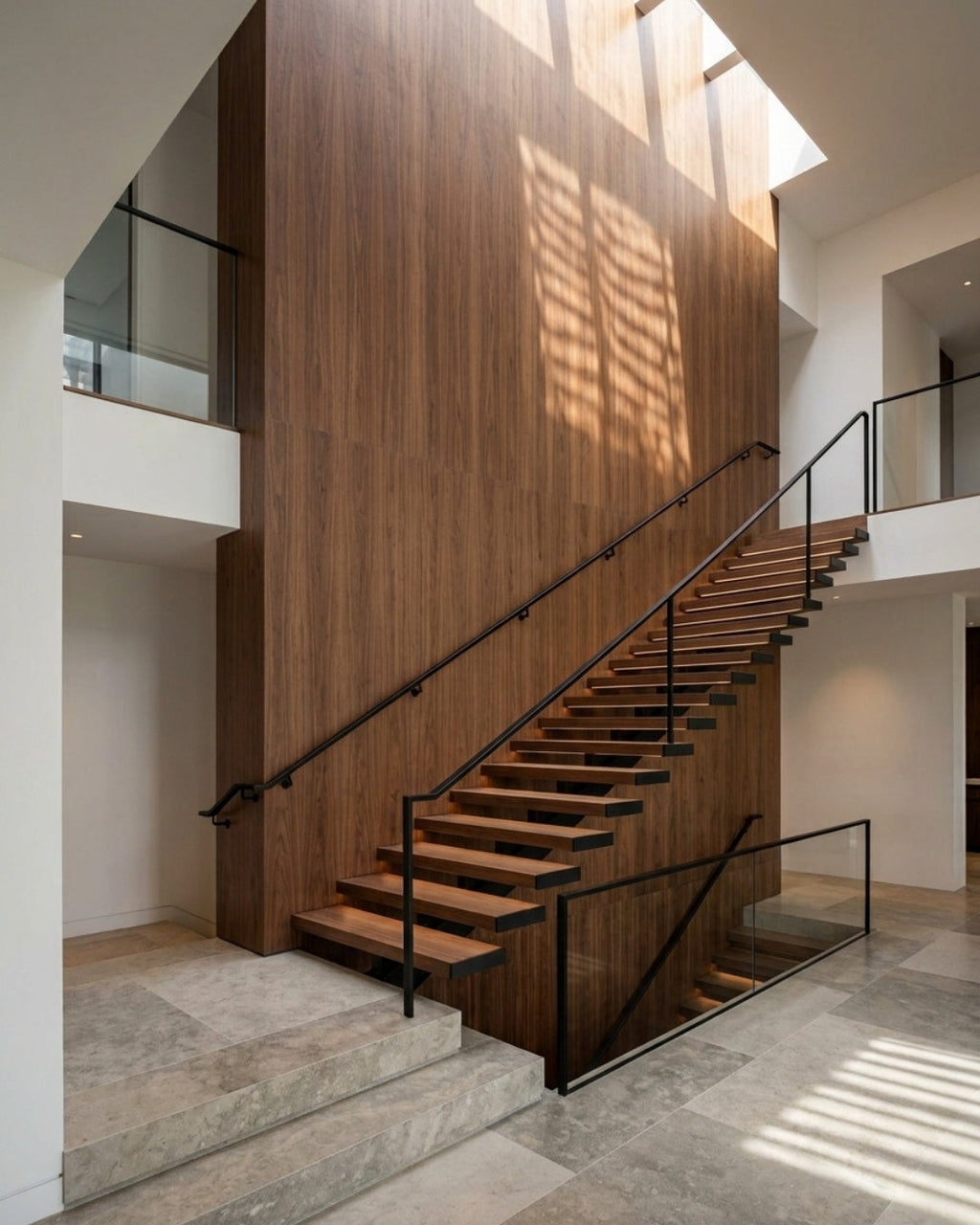 Walnut Wood Veneer Panel – 4x9 ft, Fireproof, Waterproof & Scratch-Resistant