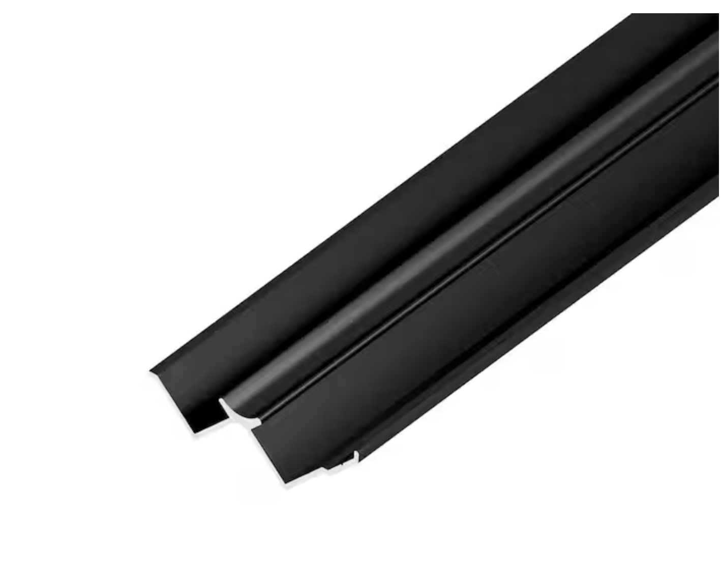 Inside Corner. Black Aluminum 8mm Main image