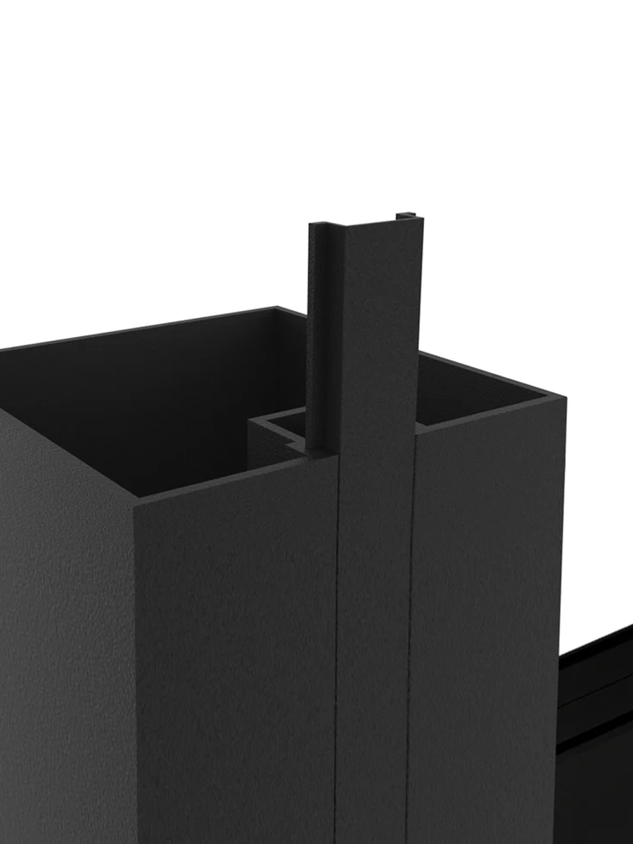 Heavy Duty 4 Inch 9 ft Aluminum Gate Post for Modern Fencing