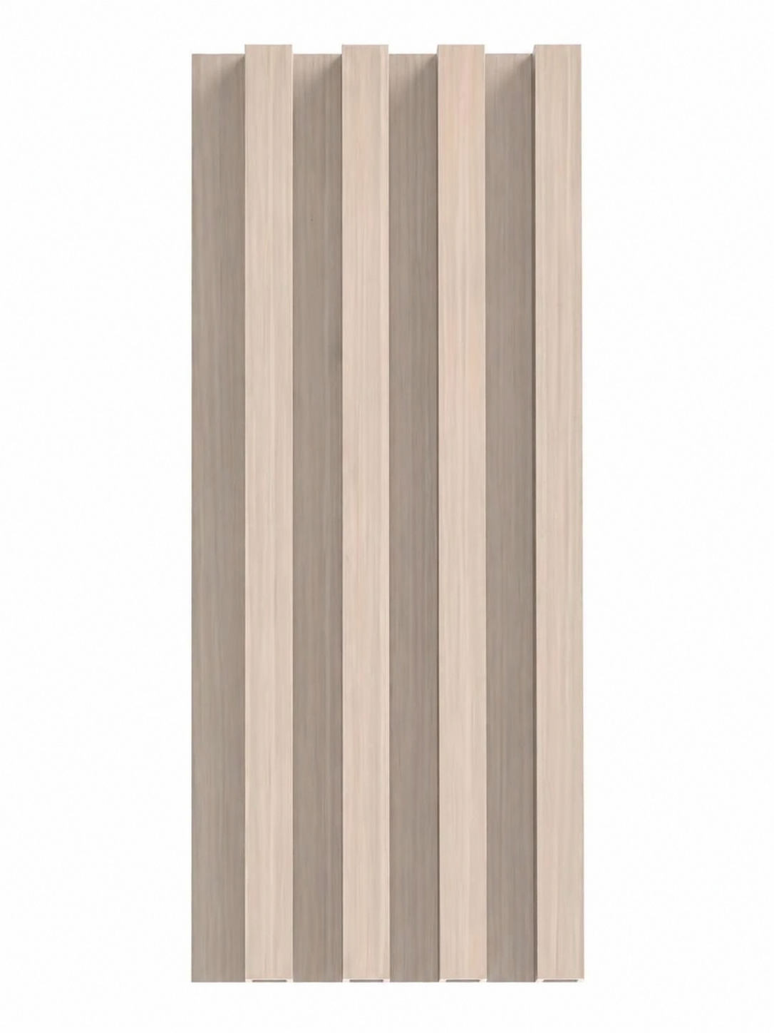 Nordic Birch WPC Fluted 3D Wall Panels |  42.9 sq. ft./Box Main image