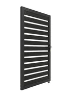 Modern aluminum semi privacy gate 3 by 6 ft durable outdoor fencing
