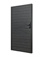 Heavy duty aluminum fence gate 3x6 modern design for residential fencing