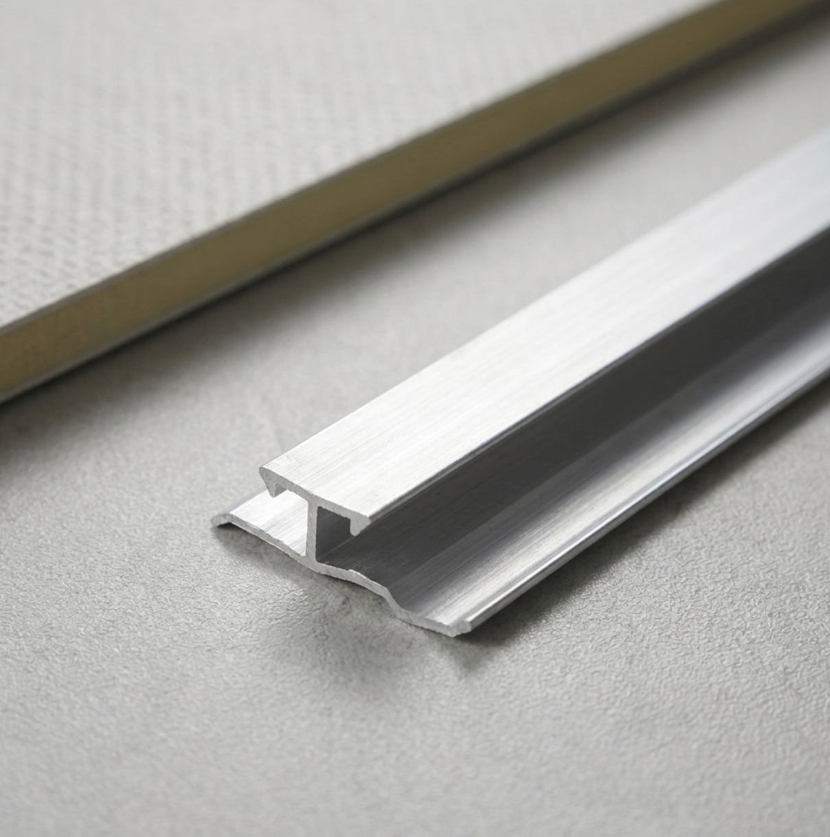 Aluminum Invisible Seamless Trim Connector for Wood Veneer Panels Secondary image