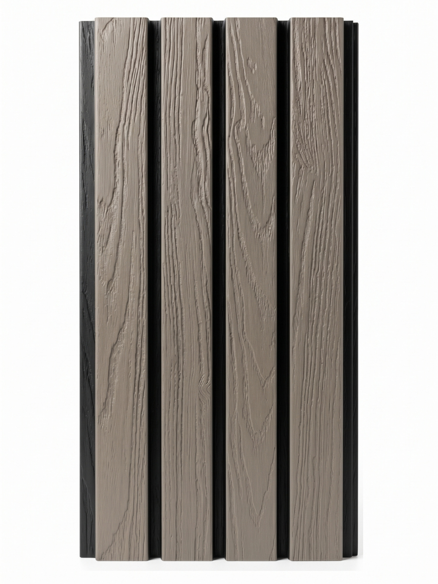 Ancient black composite cladding panels for exterior walls Main image
