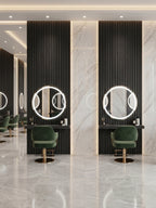 Black Timber WPC Fluted 3D Wall Panels |  42.9 sq. ft./Box