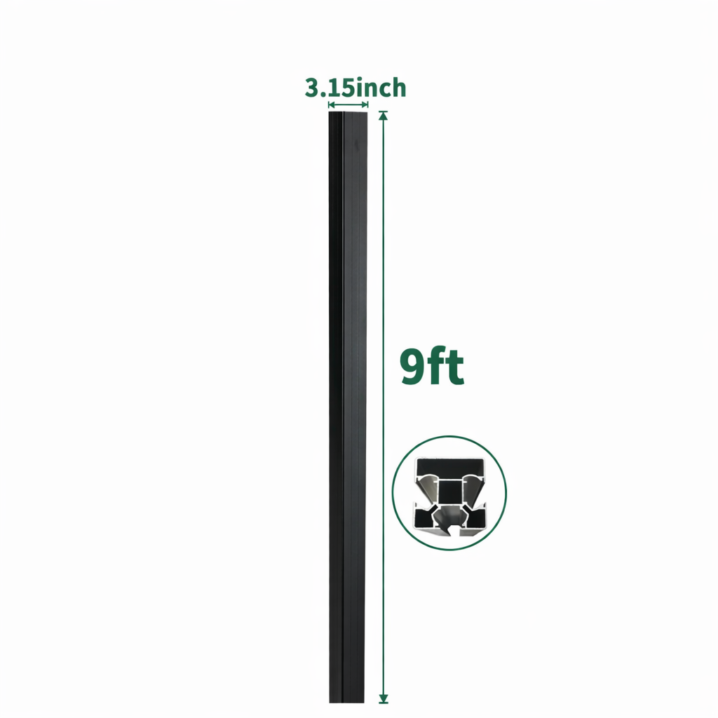 9 Ft Gate post Heavy duty  Main image