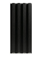 Blackwood WPC Fluted 3D Wall Panels for Modern Interior Design