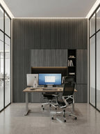 Carborn Gray WPC Fluted 3D Wall Panels |  42.9 sq. ft./Box