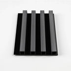 Carborn Gray Lightweight WPC fluted wall panel sample for home interiors