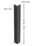 Carborn Gray Trim 106 Inches