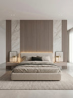 Nordic Birch WPC Fluted 3D Wall Panels |  42.9 sq. ft./Box
