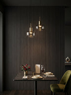 Dark Smoky Oak WPC Fluted 3D Wall Panels |  42.9 sq. ft./Box