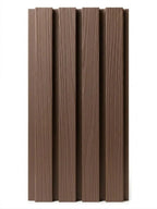 Dark Brown Composite Cladding Siding Sample