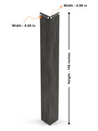 Dark Smoky Oak Trim 106 Inches