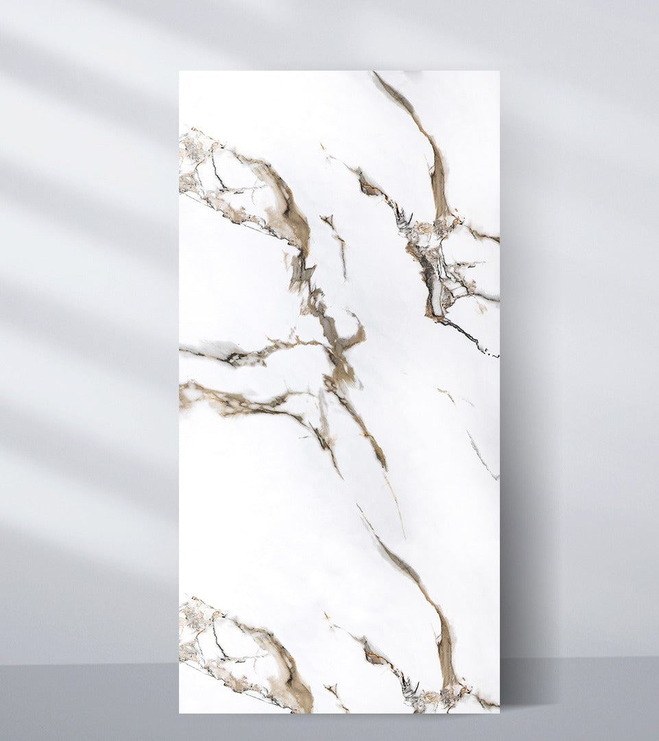 Ethereal Blush Marble UV Protected PVC Wall Panel Main image