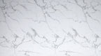 White gray pearl marble PVC wall panel texture with subtle natural veining