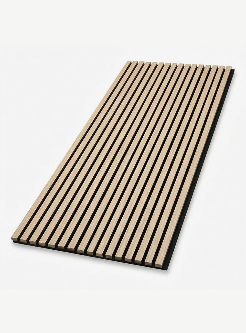 Light Oak Acoustic Wood Slat Wall Panel Main image