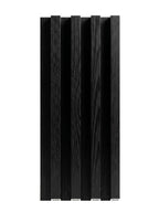Luxe Noir WPC Fluted 3D Wall Panels for Modern Interior Walls