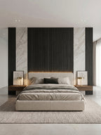 Luxury WPC Wall Panels for Modern Living Room Decoration