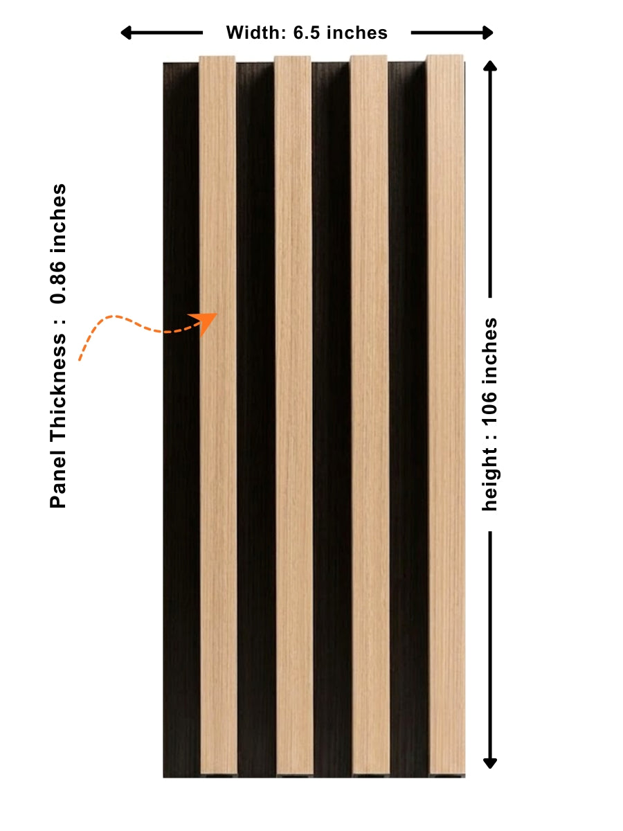 Maple Slate Black WPC Fluted 3D Wall Panels |  42.9 sq. ft./Box Secondary image
