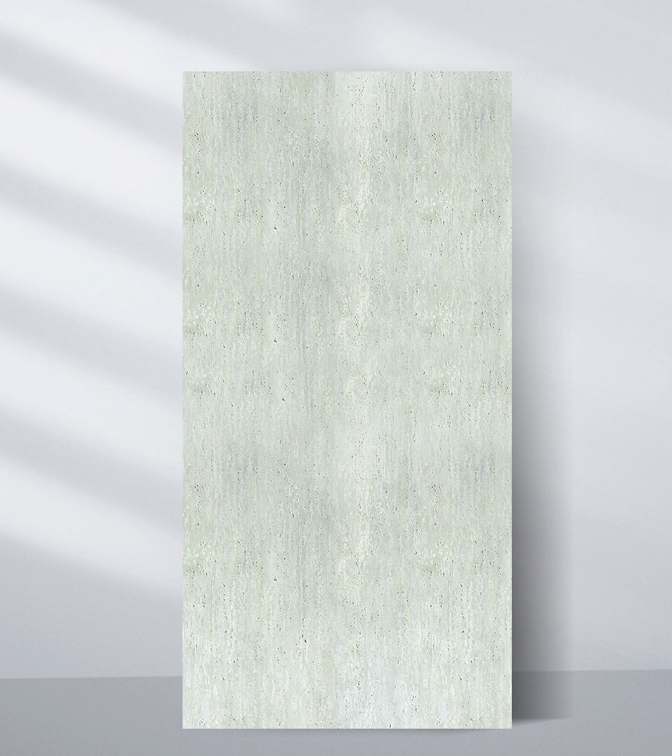 Natural Travertine Stone Panels - Waterproof Rough Texture PVC Sheets Main image