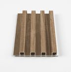 10-Pack Wood Colors WPC Fluted 3D Wall Paneling |  42.9 sq. ft./Box