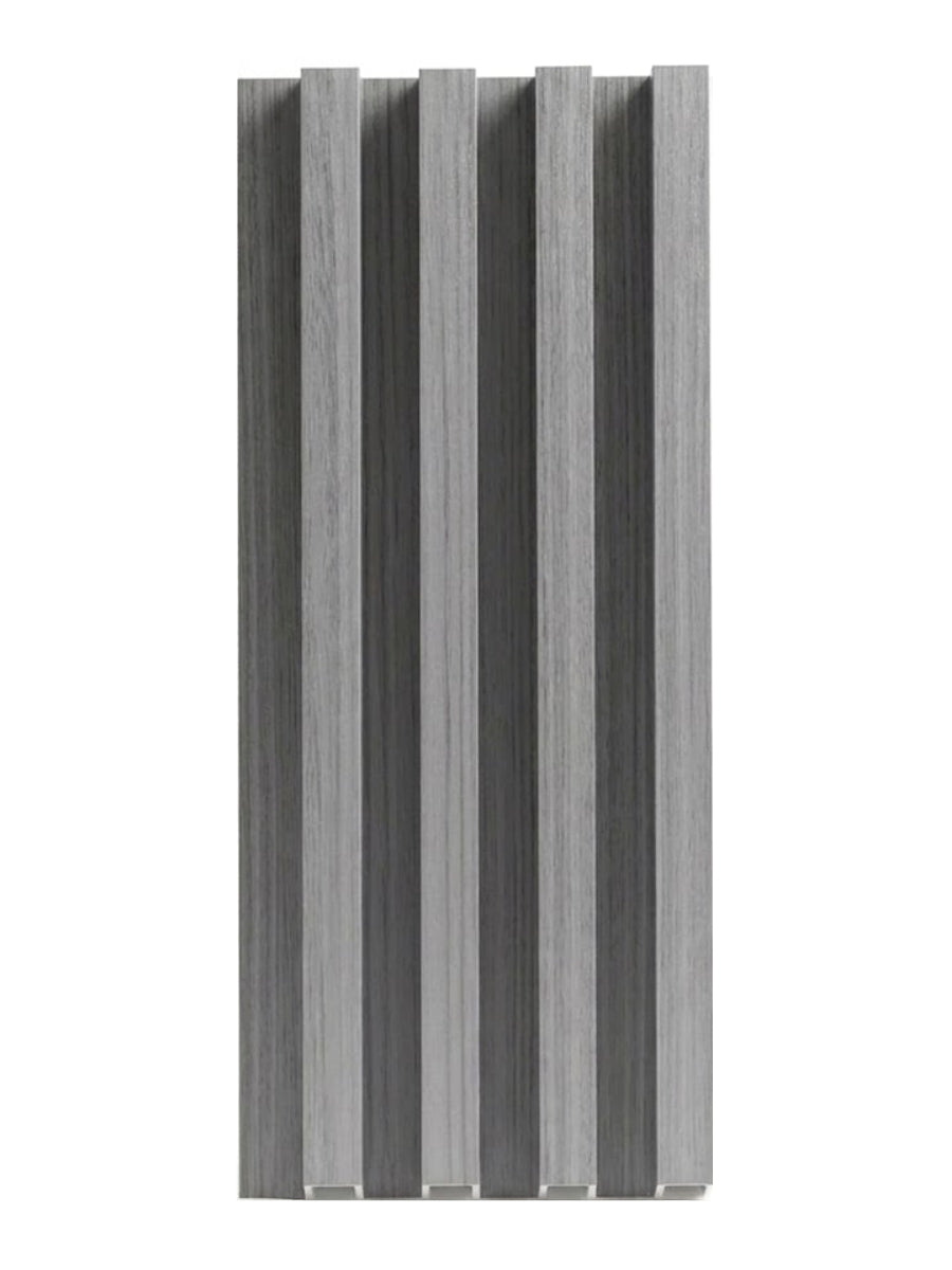 Oak Gray WPC Fluted 3D Wall Panels for Modern Interior Design Main image