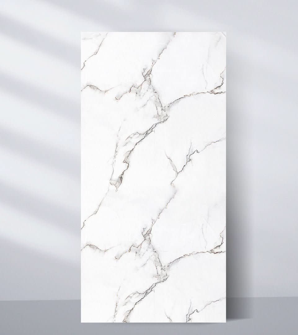 PVC MARBLE SHEET Wall Panel House CALACATTA WHITE MARBLE