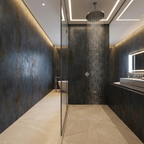 Detailed rough texture charcoal PVC wall sheet surface