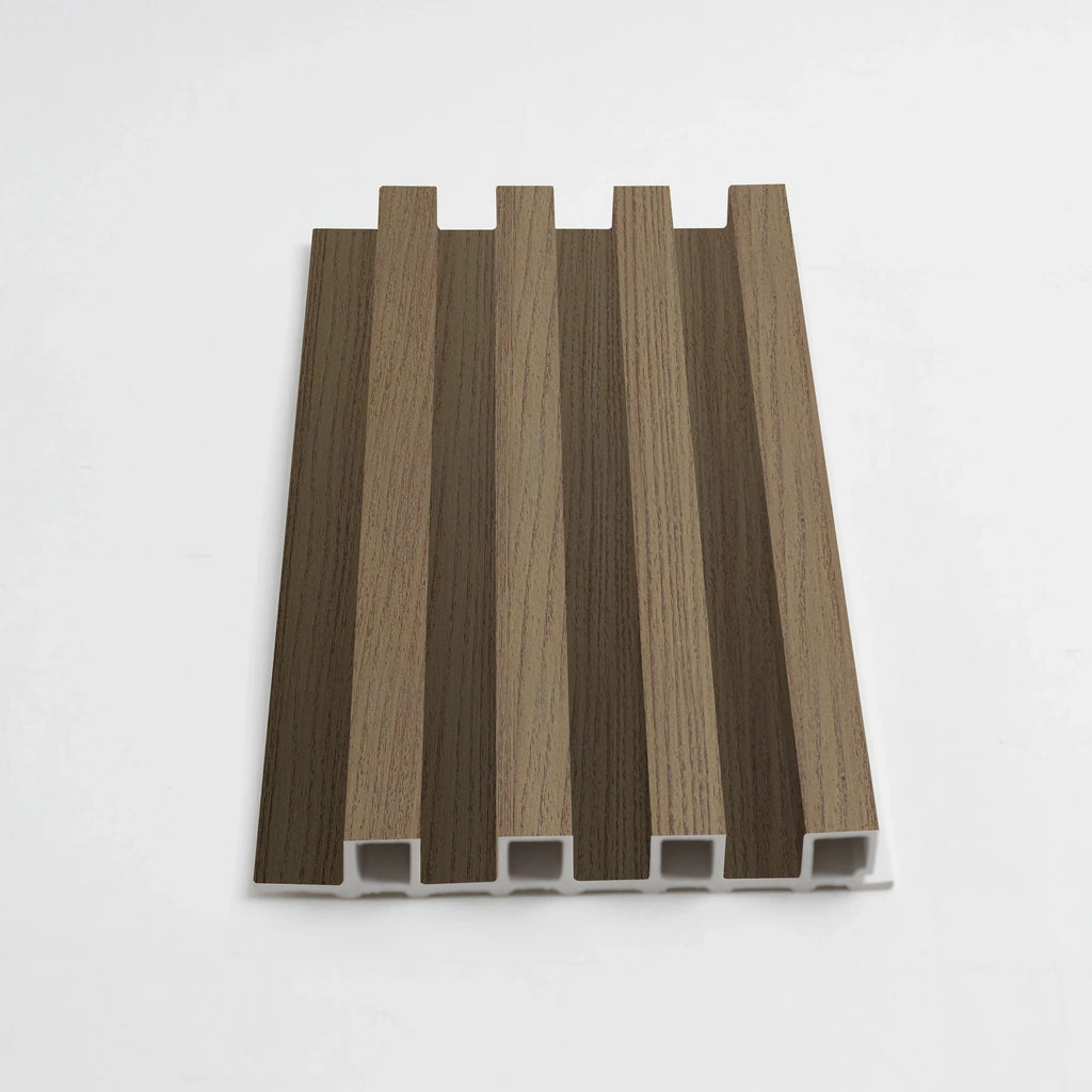 Royal Oak Interior design sample showing WPC fluted wall panel profile