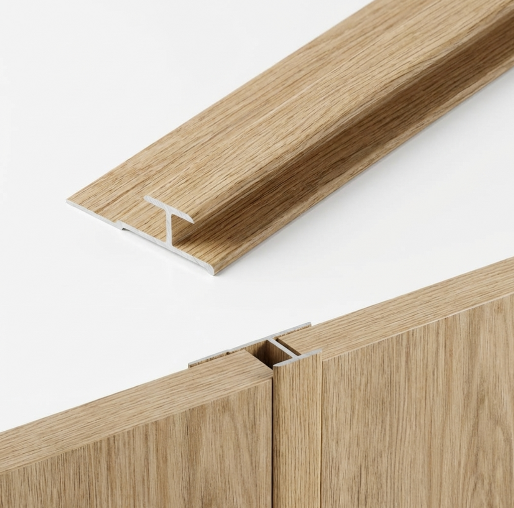 Commercial Grade White Oak Veneer Wall Panels | 108" x 48" | Waterproof & Bendable