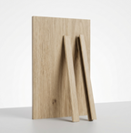 Commercial Grade White Oak Veneer Wall Panels | 108" x 48" | Waterproof & Bendable